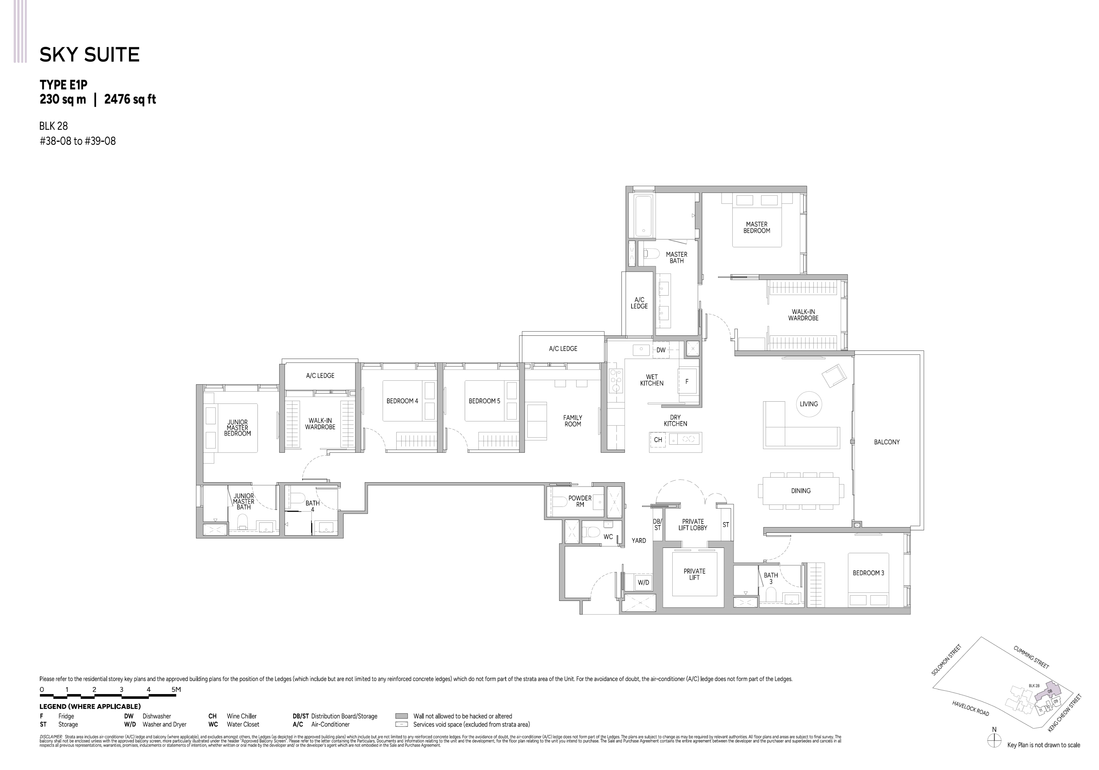 Union Square Residences 1 Bedroom Floor Plan 11